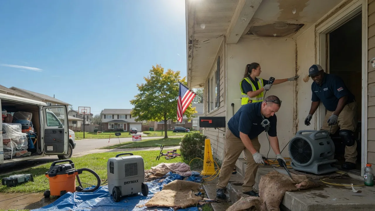 Water Damage Restoration in Sheffield, TX near me
